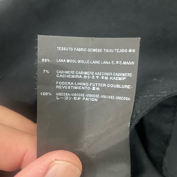 Saint Laurent Mens Wool Cashmere Pants Sz 52/34 - Picture 9 of 9